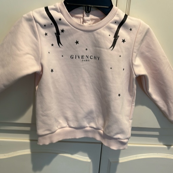 Givenchy Paris size 3 great condition pink with black design on top